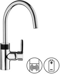 KLUDI E-GO electronic and single-lever controlled sink mixer DN 10