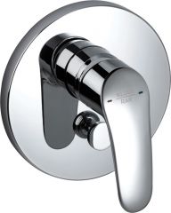 PEARL concealed single lever bath and shower mixer, trim set