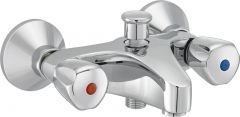 PREMIER dual controlled bath and shower mixer